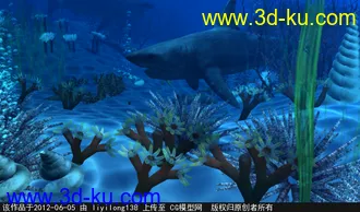 3D打印模型海底场景的图片