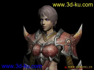 铠甲MM模型的图片