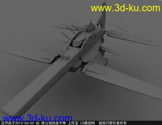 3D打印模型飞船一艘的图片