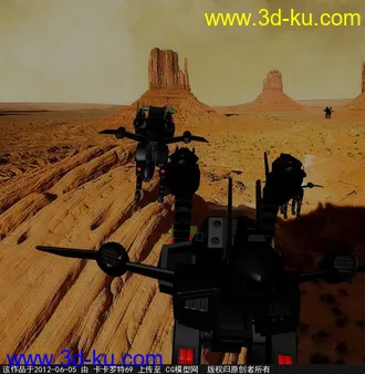 3D打印模型机器狗的图片