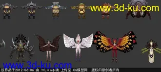 怪物模型集合哦！好东西不容错过的图片