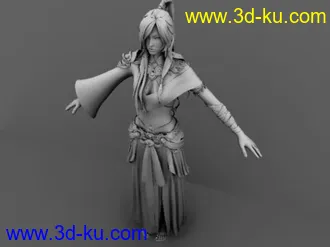 3D打印模型古代人物的图片