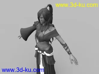3D打印模型古代人物的图片