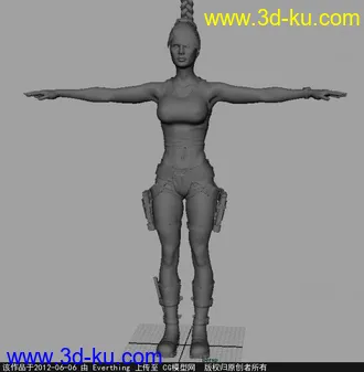 古墓丽影女角色模型的图片