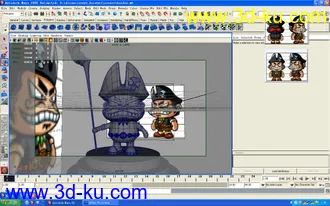 3D打印模型Q版海盗的图片