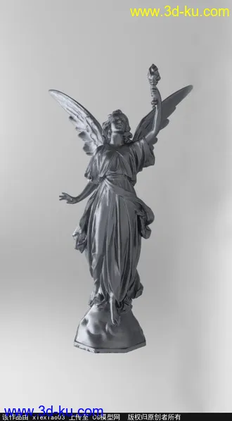 3D打印模型幸运女神的图片