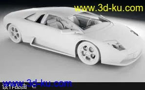 一辆很酷的跑车MAYA模型的图片