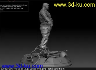 3D打印模型老兵的图片