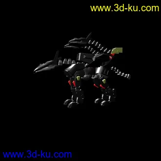 3D打印模型机器狗的图片