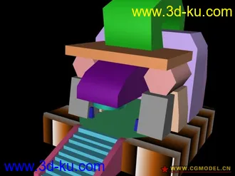 3D打印模型低模场景的图片