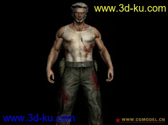 3D打印模型金刚狼的图片
