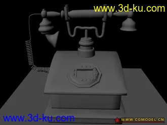 3D打印模型仿旧式电话机的图片
