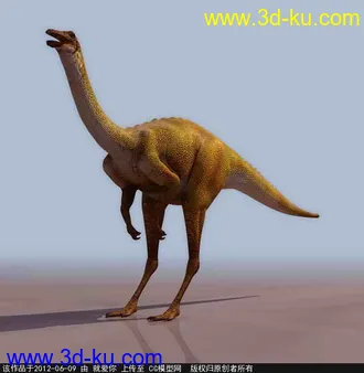 3D打印模型一只恐龙的图片