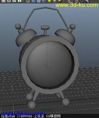 3D打印模型闹钟的图片