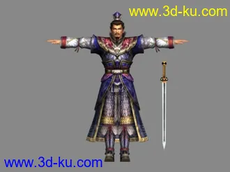 三国曹操人体网游模型下载~的图片