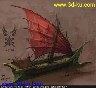 3D打印模型船的图片