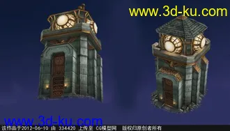 3D打印模型灯塔的图片