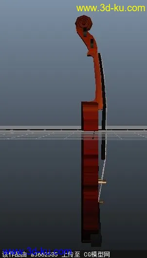3D打印模型小提琴的图片