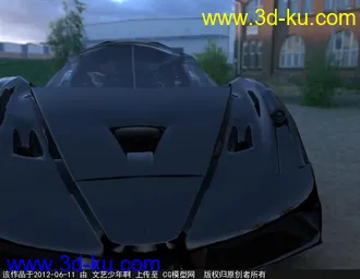 3D打印模型maya 法拉利的图片