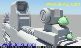 XMS_GUN(附送愤怒的小鸟)  一个简单的机械模型。的图片