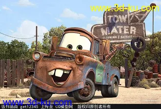 3D打印模型MAYA 汽车总动员 大板牙的图片