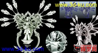 3D打印模型千手的图片
