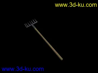 3D打印模型发个耙子··哇哈哈·的图片