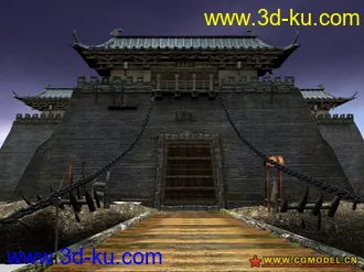 3D打印模型一個城門的图片