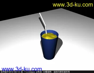 3D打印模型饮料杯的图片