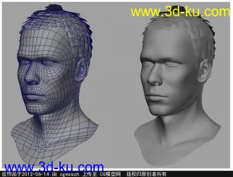 人头模型的图片