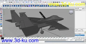 自己做的F15战斗机模型 和 M4卡宾枪模型 给大家共享哈 有不足之处望指教  呵呵的图片