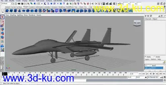 自己做的F15战斗机模型 和 M4卡宾枪模型 给大家共享哈 有不足之处望指教  呵呵的图片