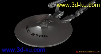 3D打印模型星际迷航—经典飞船“企业号”的图片