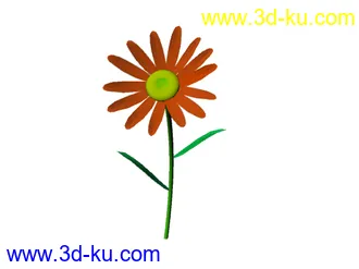 3D打印模型小雏菊的图片