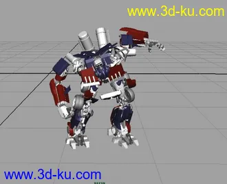 超强变形金刚擎天柱模型  附带变形动画K帧  超强  《审精》的图片