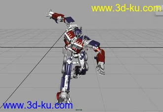 超强变形金刚擎天柱模型  附带变形动画K帧  超强  《审精》的图片