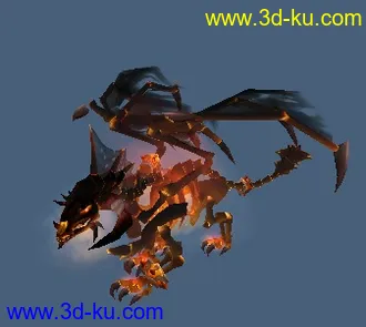 魔兽世界_FBX格式带完美贴图骨头绑定角色模型的图片