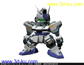 2012年6月新整理的sd高达模型第一部分的图片