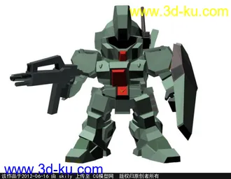 2012年6月新整理的sd高达模型第二部分的图片