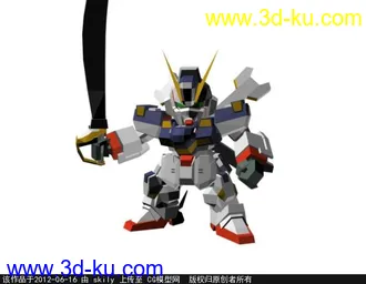 2012年6月新整理的sd高达模型第二部分的图片