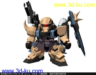 2012年6月新整理的sd高达模型第三部分的图片