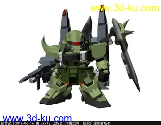 2012年6月新整理的sd高达模型第三部分的图片