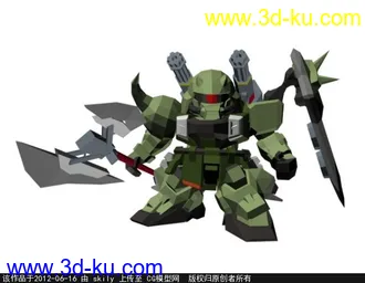 2012年6月新整理的sd高达模型第四部分的图片