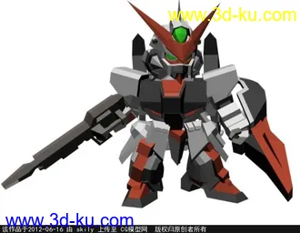 2012年6月新整理的sd高达模型第四部分的图片