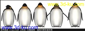 3D打印模型企鹅的图片