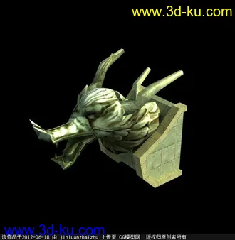 剑网三龙头模型的图片