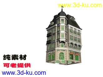 漂亮楼房实用模型的图片