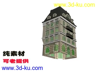 漂亮楼房实用模型的图片