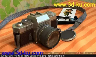 3D打印模型照相机的图片