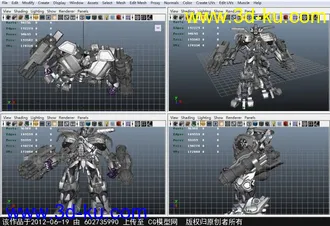 3D打印模型变形金刚的图片